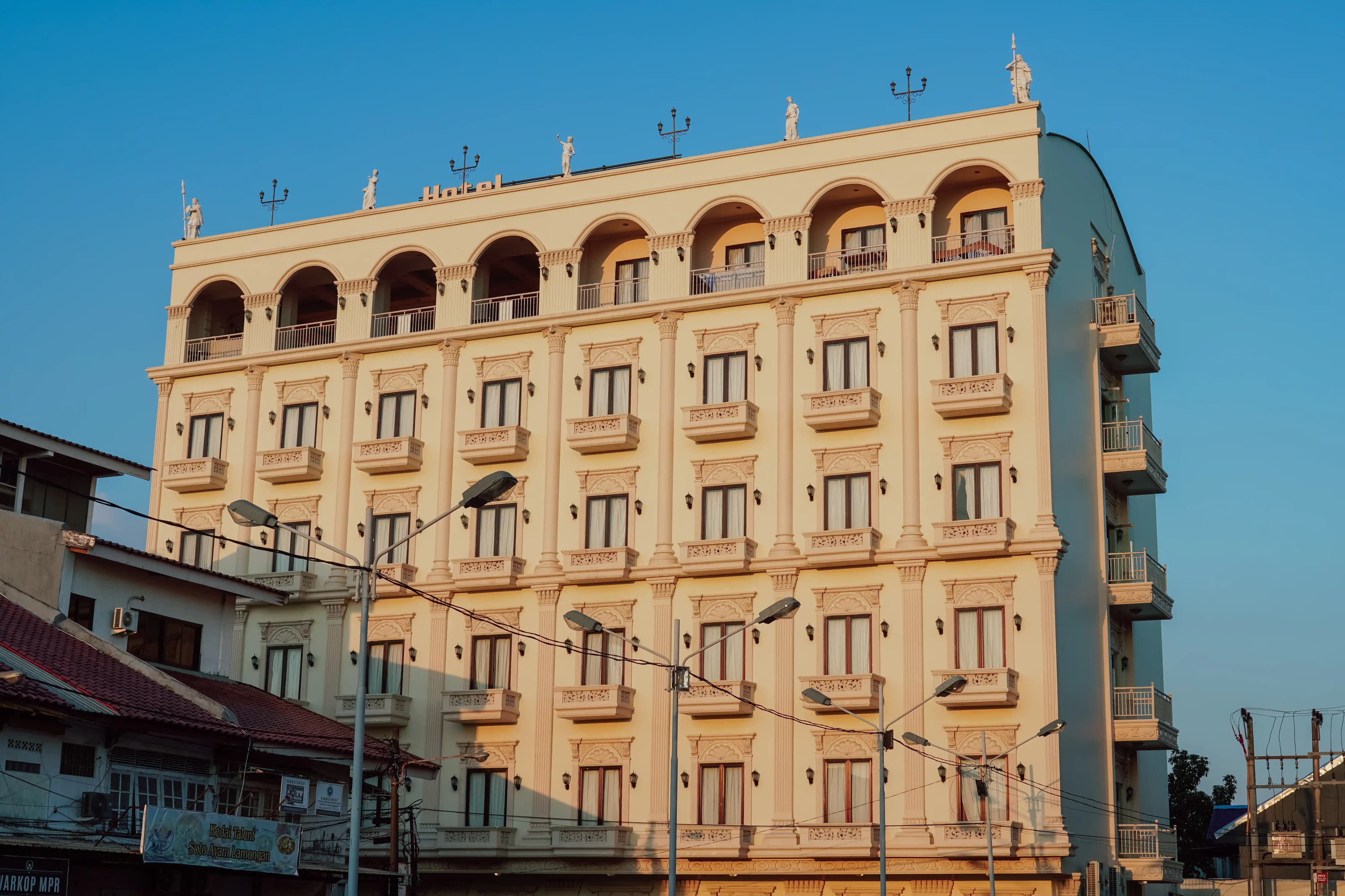 Hotel background