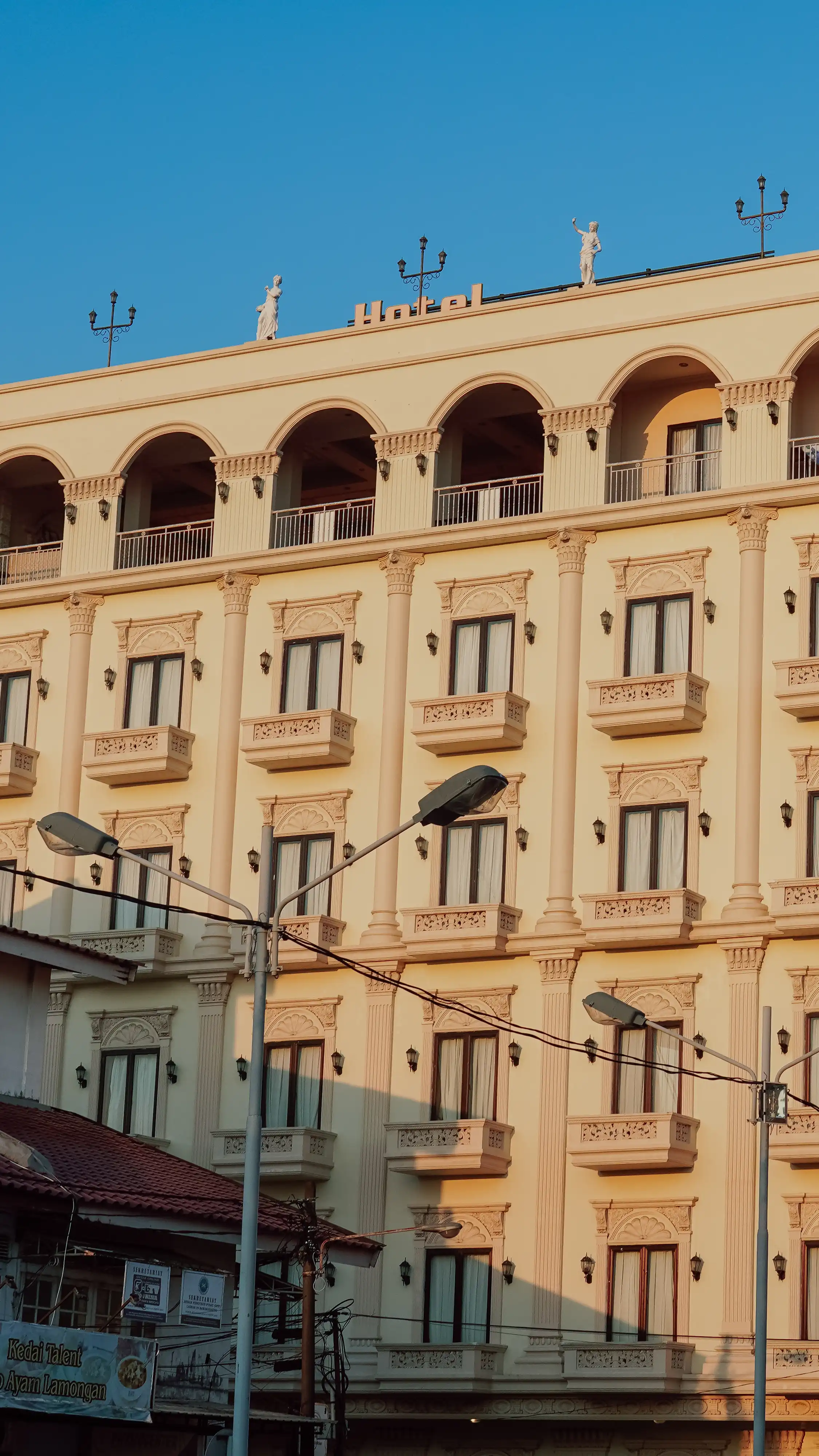Hotel background